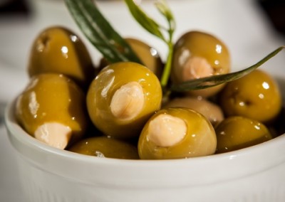 Olives with Almonds
